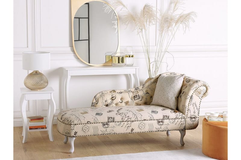 Amardeep Schäslong Höger - Beige - Möbler - Vardagsrum - Fåtöljer - Schäslongfåtöljer & divanfåtöljer