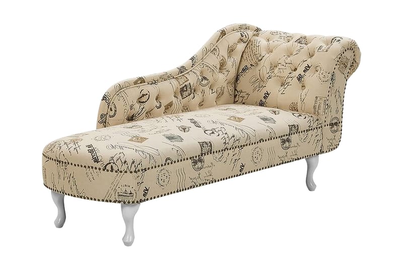 Amardeep Schäslong Höger - Beige - Möbler - Vardagsrum - Fåtöljer - Schäslongfåtöljer & divanfåtöljer