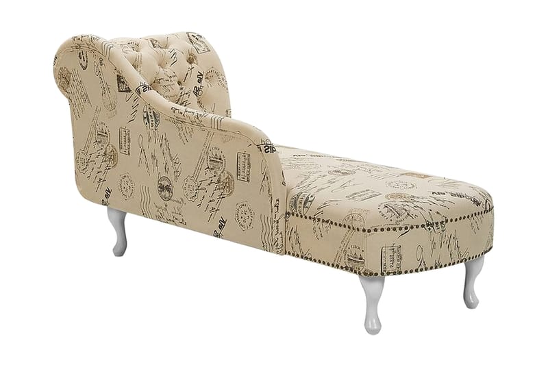 Amardeep Schäslong Höger - Beige - Möbler - Vardagsrum - Fåtöljer - Schäslongfåtöljer & divanfåtöljer