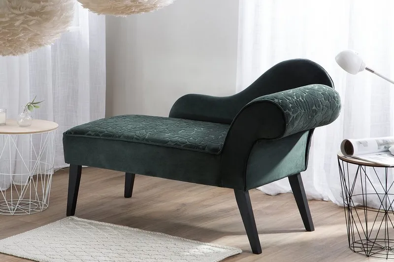 Biarritz Schäslong - Grön - Möbler - Vardagsrum - Fåtöljer - Schäslongfåtöljer & divanfåtöljer