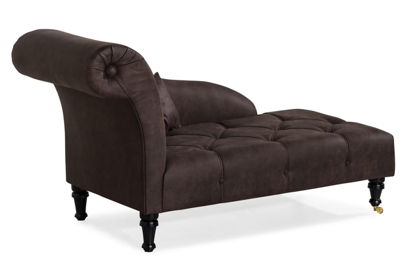 DANA Schäslong Vintage Brun - Möbler - Vardagsrum - Fåtöljer - Schäslongfåtöljer & divanfåtöljer