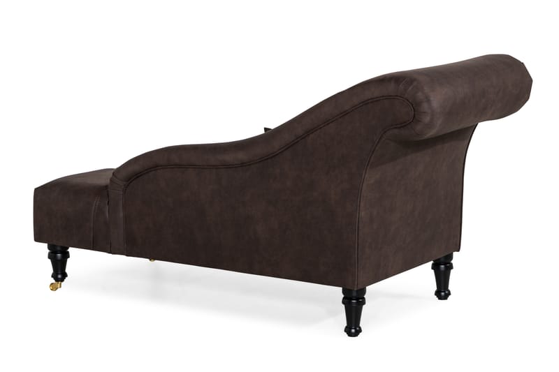 DANA Schäslong Vintage Brun - Möbler - Vardagsrum - Fåtöljer - Schäslongfåtöljer & divanfåtöljer