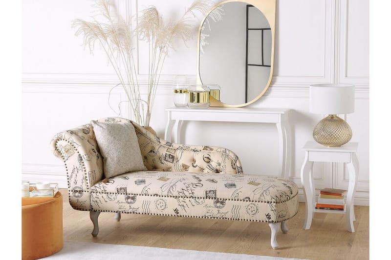 DARDANO Schäslong Vänster Beige - Möbler - Vardagsrum - Fåtöljer - Schäslongfåtöljer & divanfåtöljer