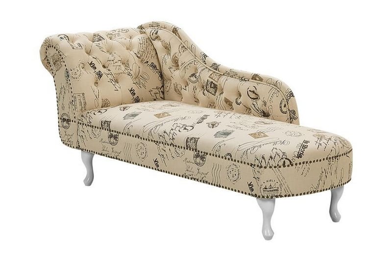 DARDANO Schäslong Vänster Beige - Möbler - Vardagsrum - Fåtöljer - Schäslongfåtöljer & divanfåtöljer