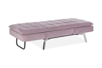 Karyne Schäslong Sammet - Rosa - Möbler - Vardagsrum - Fåtöljer - Schäslongfåtöljer & divanfåtöljer