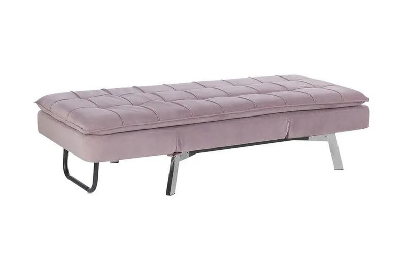 Karyne Schäslong Sammet - Rosa - Möbler - Vardagsrum - Fåtöljer - Schäslongfåtöljer & divanfåtöljer