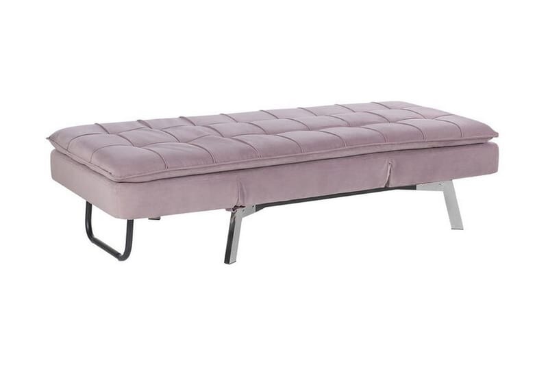 Karyne Schäslong Sammet - Rosa - Möbler - Vardagsrum - Fåtöljer - Schäslongfåtöljer & divanfåtöljer