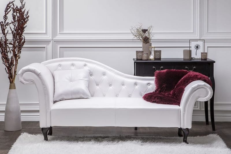 Lattes Schäslong - Vit - Möbler - Sovrum - Dagbäddar