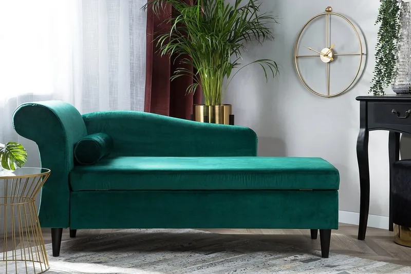 Luiro Schäslong - Grön - Möbler - Vardagsrum - Fåtöljer - Schäslongfåtöljer & divanfåtöljer