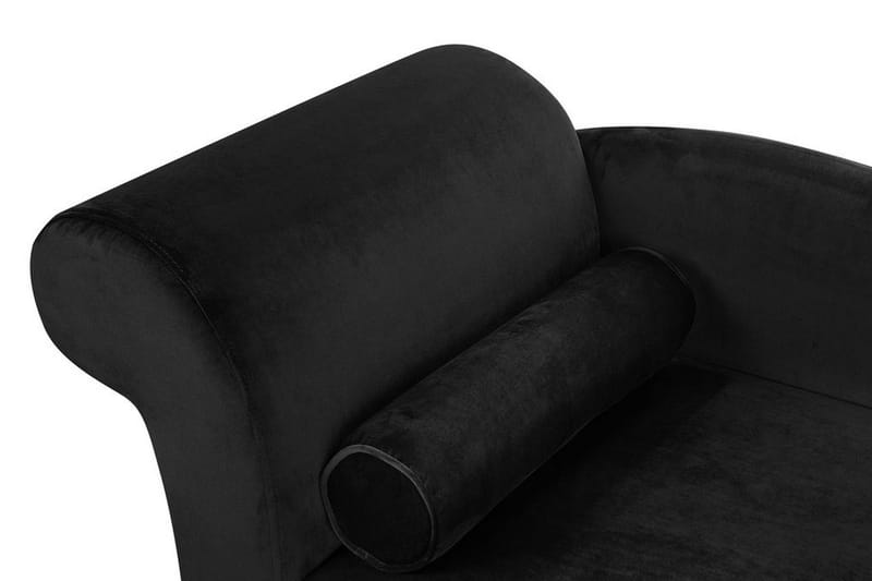 Luiro Schäslong - Svart - Möbler - Vardagsrum - Fåtöljer - Schäslongfåtöljer & divanfåtöljer