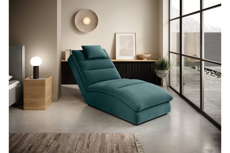 Masaji Schäslongfåtölj, Grön