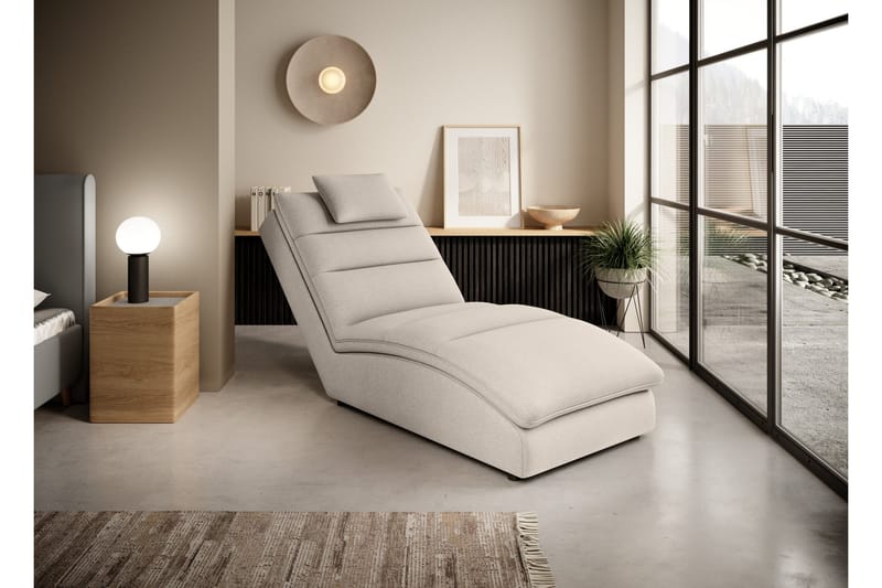 Masaji Schäslongfåtölj, Mörkgrå