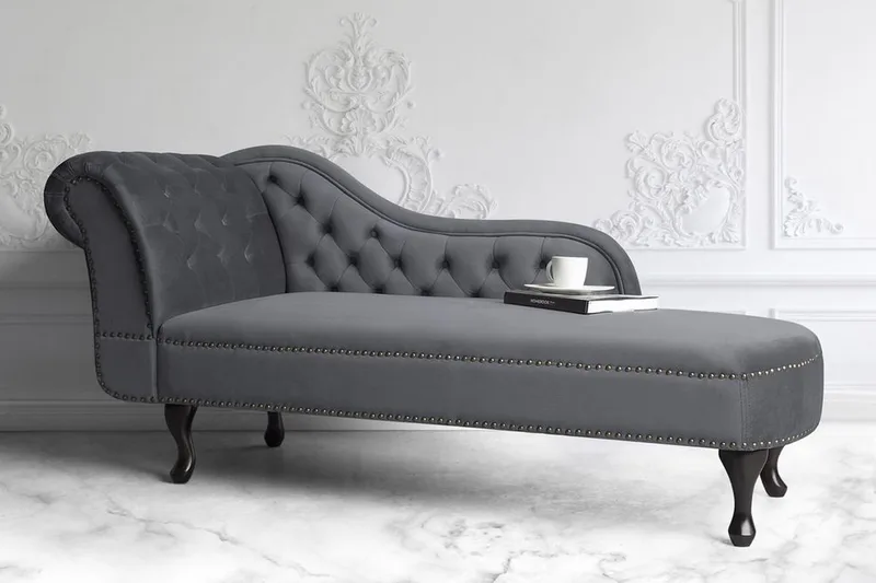 Nimes Schäslong - Grå - Möbler - Vardagsrum - Fåtöljer - Schäslongfåtöljer & divanfåtöljer