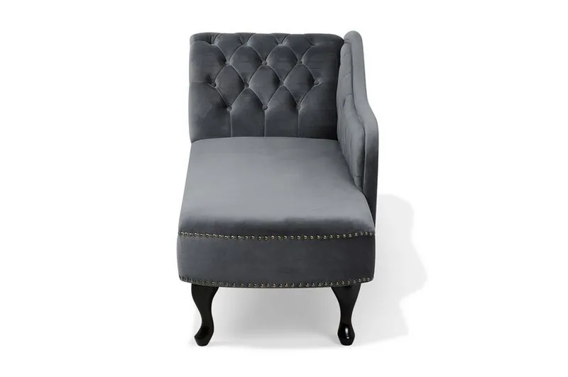 Nimes Schäslong - Grå - Möbler - Vardagsrum - Fåtöljer - Schäslongfåtöljer & divanfåtöljer