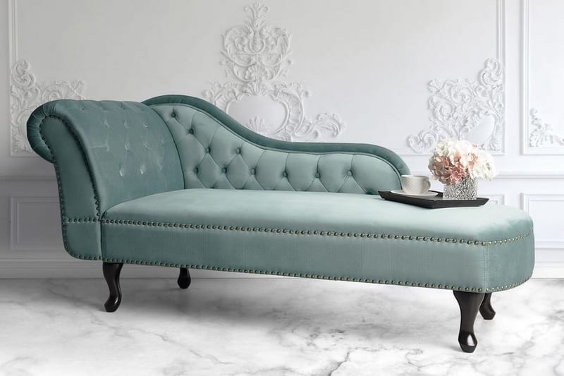 Nimes Schäslong - Grön - Möbler - Vardagsrum - Fåtöljer - Schäslongfåtöljer & divanfåtöljer