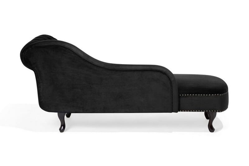 Nimes Schäslong - Svart - Möbler - Vardagsrum - Fåtöljer - Schäslongfåtöljer & divanfåtöljer
