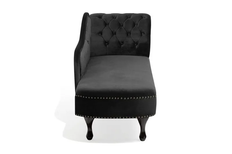 Nimes Schäslong - Svart - Möbler - Vardagsrum - Fåtöljer - Schäslongfåtöljer & divanfåtöljer