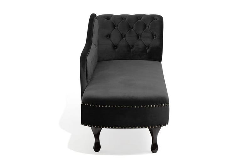 Nimes Schäslong - Svart - Möbler - Vardagsrum - Fåtöljer - Schäslongfåtöljer & divanfåtöljer