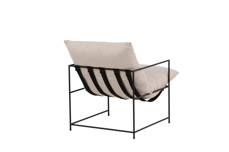 Sedalia Modern Fåtölj med Armstöd i Tyg - Ljusbeige - Möbler - Vardagsrum - Fåtöljer