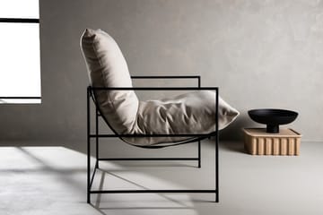 Sedalia Modern Fåtölj med Armstöd i Tyg - Ljusbeige - Möbler - Vardagsrum - Fåtöljer