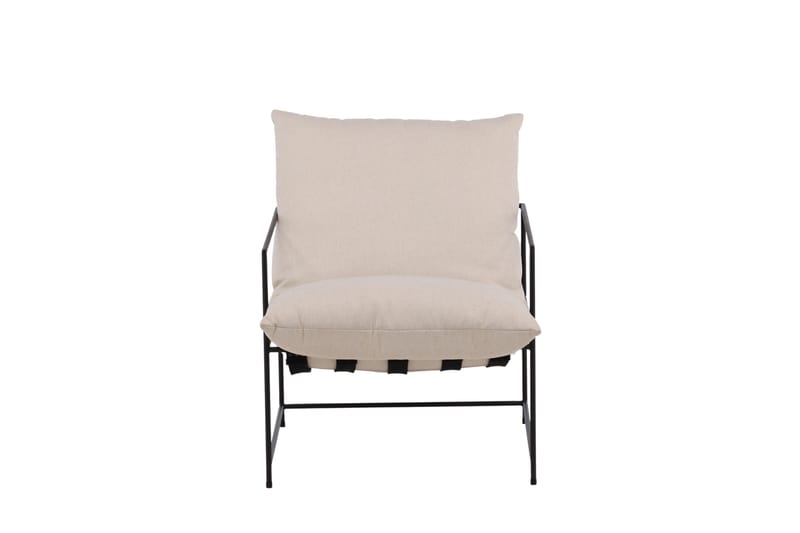 Sedalia Modern Fåtölj med Armstöd i Tyg - Ljusbeige - Möbler - Vardagsrum - Fåtöljer