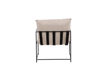 Sedalia Modern Fåtölj med Armstöd i Tyg - Ljusbeige - Möbler - Vardagsrum - Fåtöljer