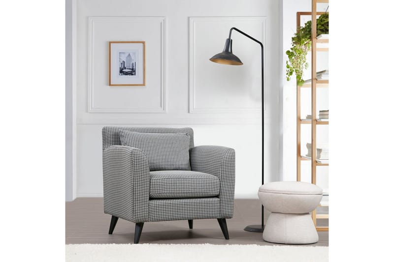 Selder Fåtölj - Mönstrad/Svart - Möbler - Vardagsrum - Fåtöljer