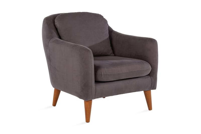 Sheku Fåtölj med Armstöd - Grå - Möbler - Vardagsrum - Fåtöljer