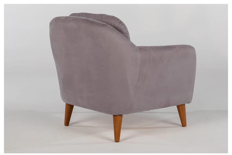 Sheku Fåtölj med Armstöd - Grå - Möbler - Vardagsrum - Fåtöljer