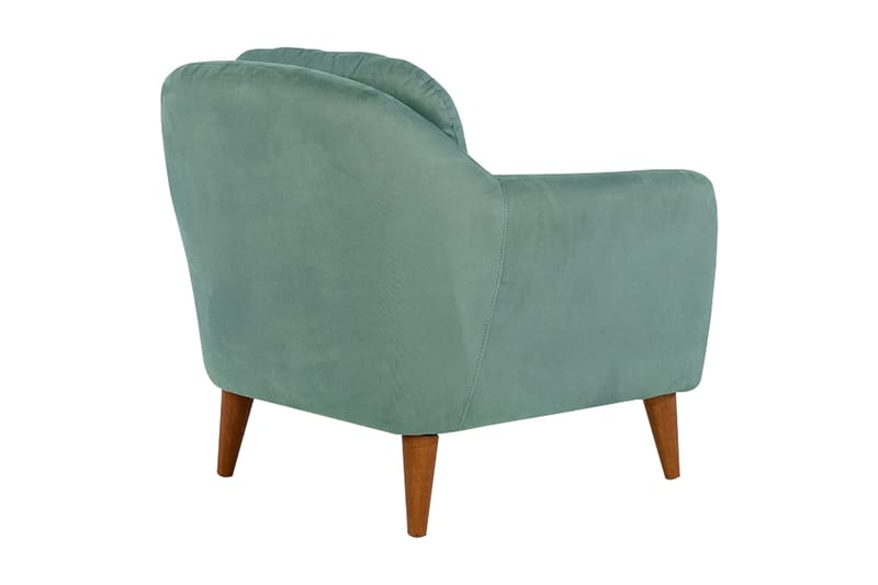 Sheku Fåtölj med Armstöd - Grön - Möbler - Vardagsrum - Fåtöljer