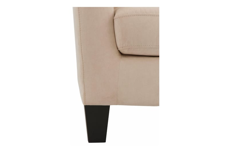 SIHAM Fåtölj Microfiber Beige - Möbler - Vardagsrum - Fåtöljer