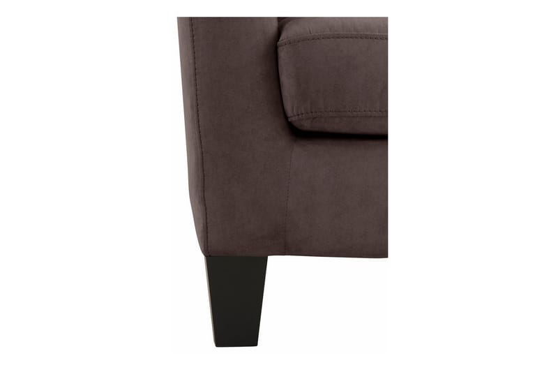 SIHAM Fåtölj Microfiber Brun - Möbler - Vardagsrum - Fåtöljer