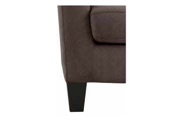 Silfa Fåtölj Microfiber - Brun - Möbler - Vardagsrum - Fåtöljer - Öronlappsfåtölj