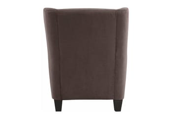 Silfa Fåtölj Microfiber - Brun - Möbler - Vardagsrum - Fåtöljer - Öronlappsfåtölj