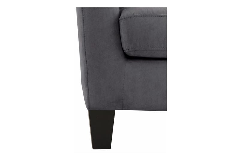 Silfa Fåtölj Microfiber - Grå - Möbler - Vardagsrum - Fåtöljer - Öronlappsfåtölj