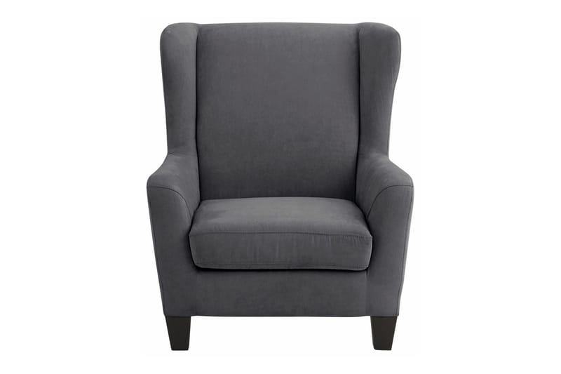 Silfa Fåtölj Microfiber - Grå - Möbler - Vardagsrum - Fåtöljer - Öronlappsfåtölj