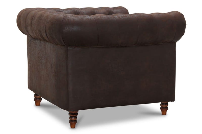 Cambridge Fåtölj - Tyg vintage brun - Möbler - Vardagsrum - Fåtöljer - Skinnfåtölj