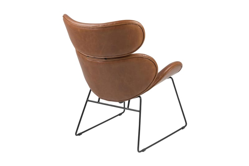 Deprema Fåtölj - Brun - Möbler - Vardagsrum - Fåtöljer - Skinnfåtölj