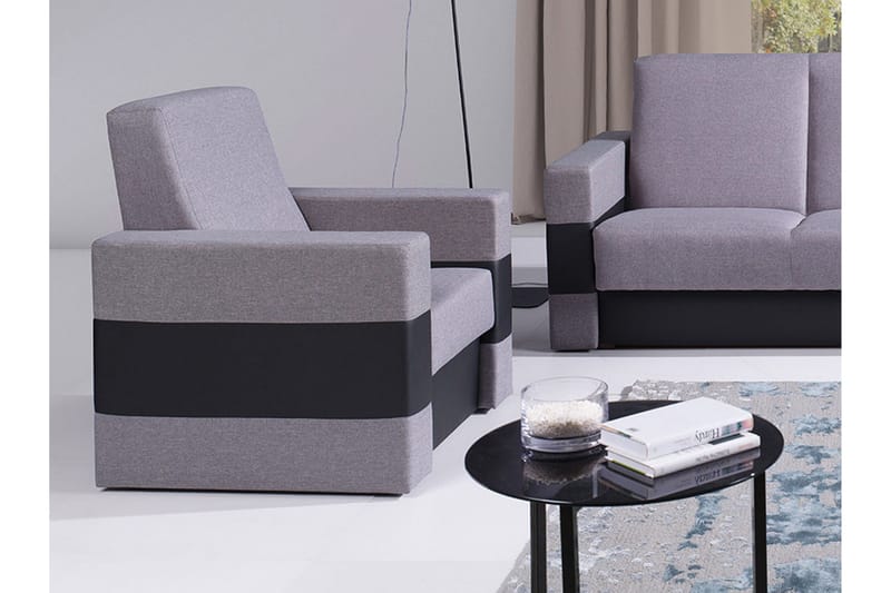 Lux Fåtölj 82x82x90 cm - Grå - Möbler - Vardagsrum - Fåtöljer