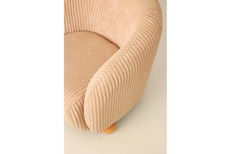 Slon Öronlappsfåtölj - Beige - Möbler - Vardagsrum - Fåtöljer - Öronlappsfåtölj