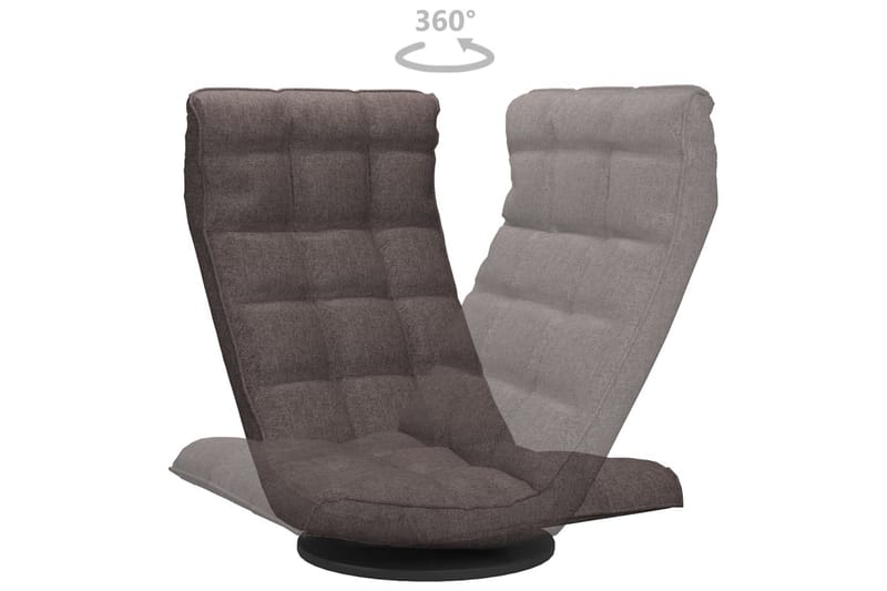 Snurrbar golvstol taupe tyg - Taupe - Möbler - Vardagsrum - Fåtöljer