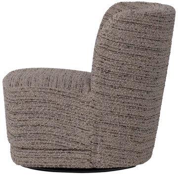 Snurrfåtölj Atty - Beige Melange - Möbler - Vardagsrum - Fåtöljer - Fåtölj utan armstöd