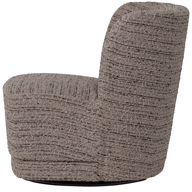 Snurrfåtölj Atty - Beige Melange - Möbler - Vardagsrum - Fåtöljer - Fåtölj utan armstöd