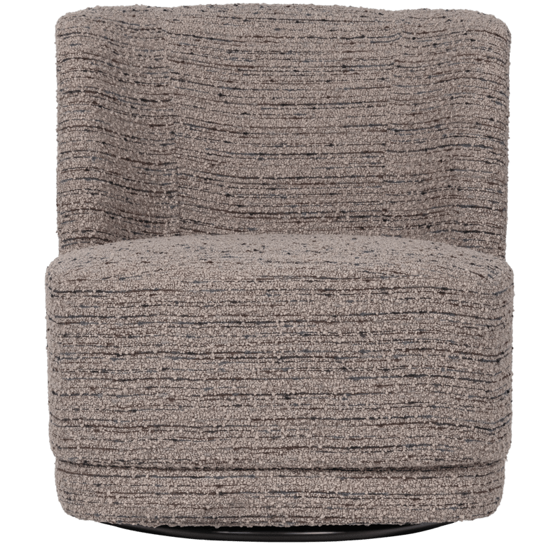 Snurrfåtölj Atty, Beige Melange