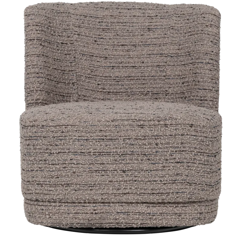 Snurrfåtölj Atty, Beige Melange