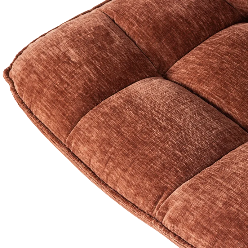 Snurrfåtölj Jouke - Rostbrun - Möbler - Vardagsrum - Fåtöljer - Fåtölj utan armstöd