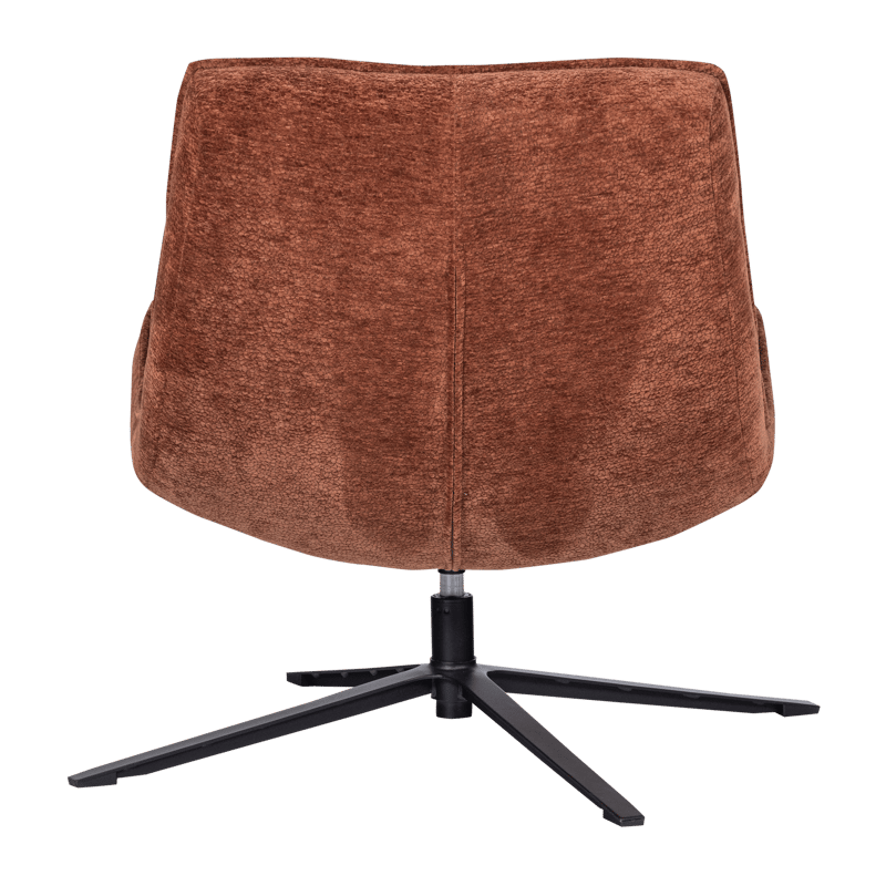 Snurrfåtölj Maudi - Brun - Möbler - Vardagsrum - Fåtöljer - Seniorfåtölj