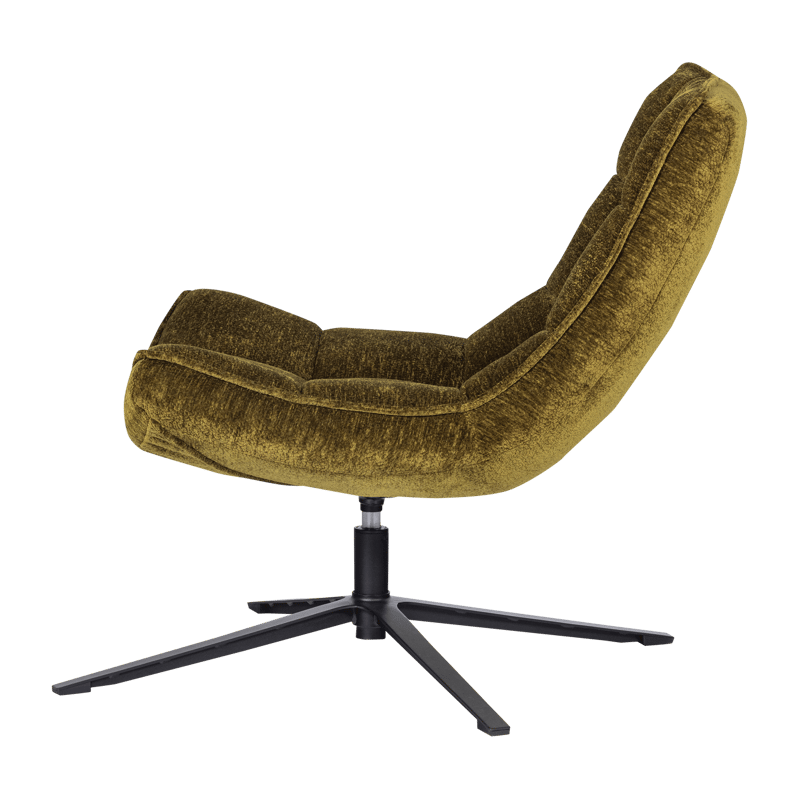 Snurrfåtölj Maudi - Grön - Möbler - Vardagsrum - Fåtöljer - Seniorfåtölj