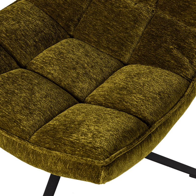 Snurrfåtölj Maudi - Grön - Möbler - Vardagsrum - Fåtöljer - Seniorfåtölj