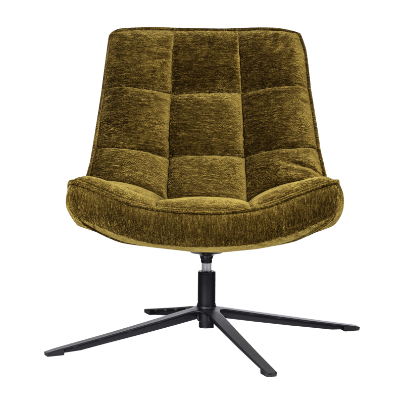 Snurrfåtölj Maudi - Grön - Möbler - Vardagsrum - Fåtöljer - Fåtölj utan armstöd